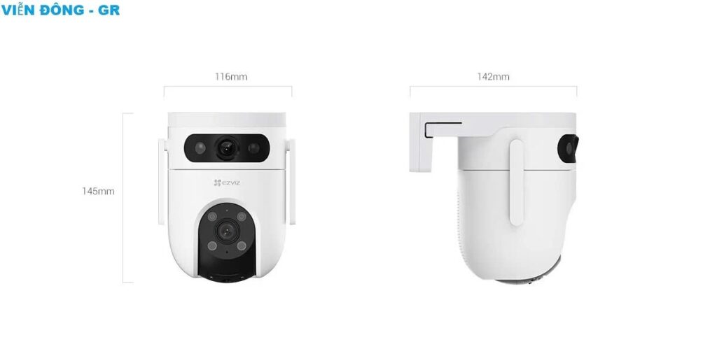 Camera wifi ngoài trời ezviz H9C