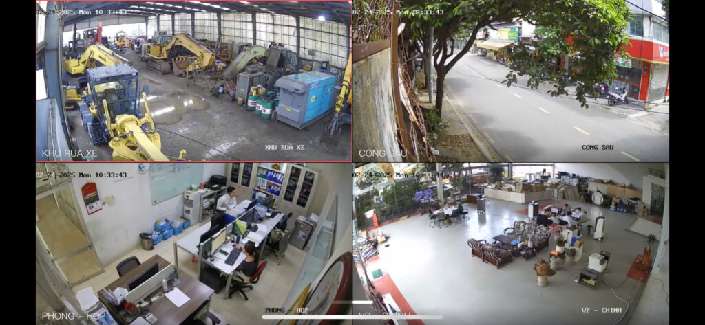 Đề Xuất Mẫu Camera Giám Sát Nhà Xưỡng Kho Bãi